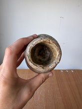Load image into Gallery viewer, Blue Speckles Bud Vase
