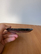Load image into Gallery viewer, Midnight Black Circle Trinket Tray
