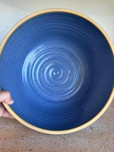 Load image into Gallery viewer, LG. Frosted Turquoise Mixing Bowl
