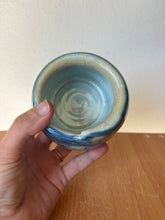 Load image into Gallery viewer, Drippy Blue Trinket Bowl
