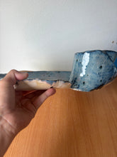 Load image into Gallery viewer, XL Blue Speckle Chip &amp; Dip Platter
