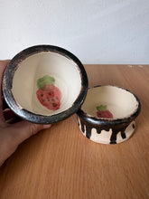 Load image into Gallery viewer, *Set of 2* Drippy Strawberry Tumblers
