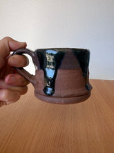 Load image into Gallery viewer, Drippy Black Espresso Mug
