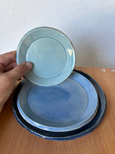 Load image into Gallery viewer, *Set of 3* Ombrè Blue Plates
