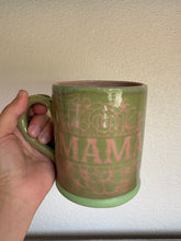 Load image into Gallery viewer, Sage Green Garden Mama Mug
