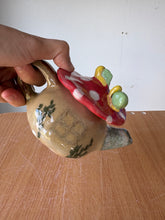 Load image into Gallery viewer, Hand-Painted Mushroom Tea Pot
