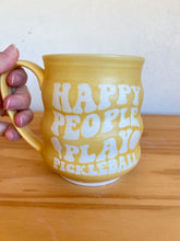 Load image into Gallery viewer, *FLAWED* Happy People Play Pickleball Mug
