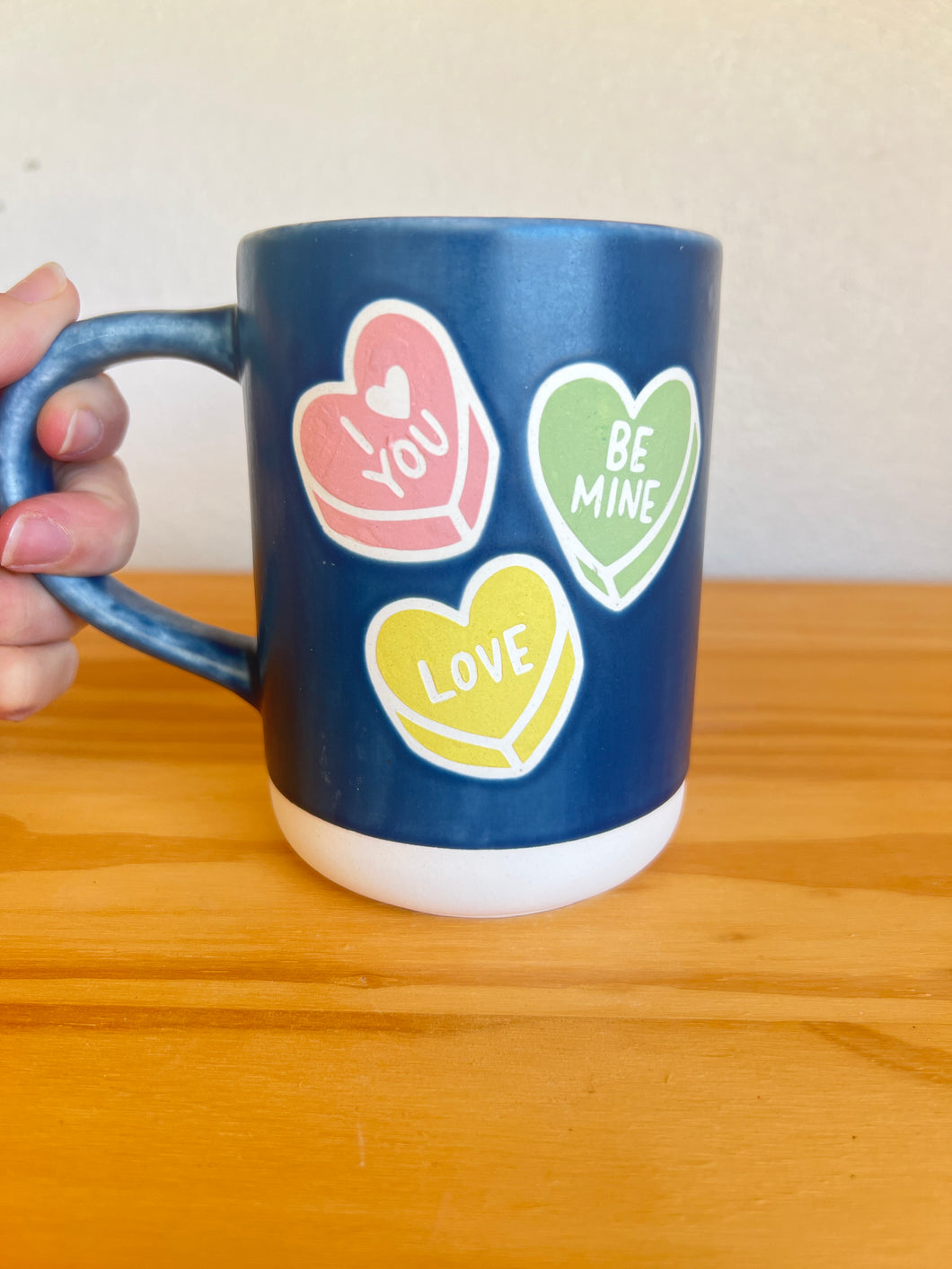 Be Mine-Navy Blue Mug