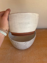 Load image into Gallery viewer, Large *Set of 2* White Kitchen Prep Bowls
