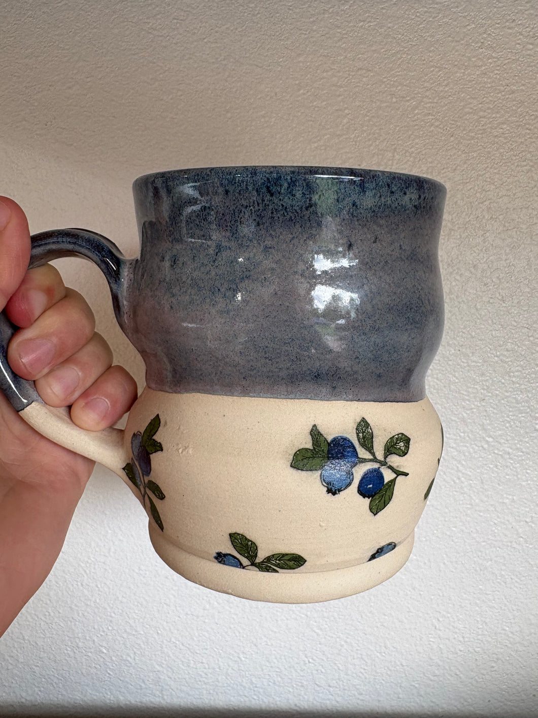Drippy Blueberry Cobbler Mug