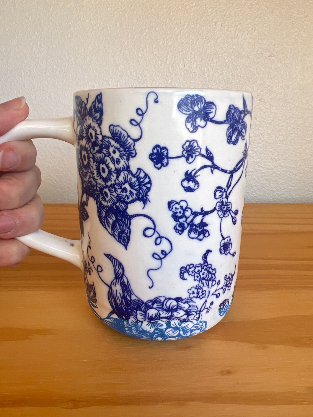 Buckingham Blue Floral Mug