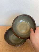 Load image into Gallery viewer, Rustic Green Set Of 2 Bowls

