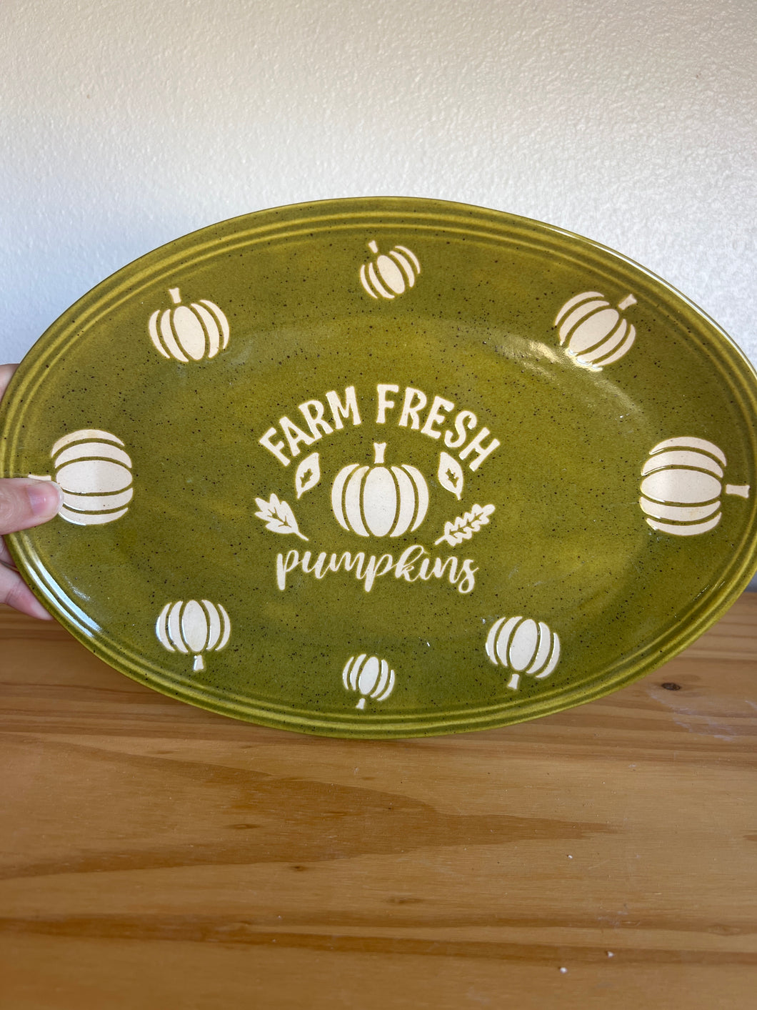 *CLEARANCE* Farm Fresh Pumpkins Tray