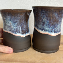 Load image into Gallery viewer, SET OF 2 Drippy Midnight Rainstorm Tumblers
