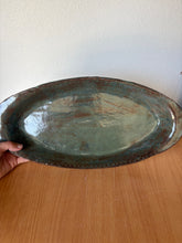 Load image into Gallery viewer, Lrg. Moody Green Serving Tray
