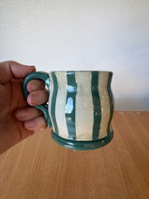 Load image into Gallery viewer, Hand-Painted Striped Mug

