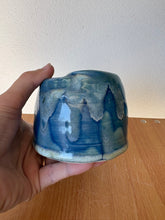 Load image into Gallery viewer, Drippy Blue Trinket Bowl
