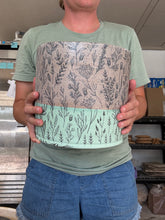 Load image into Gallery viewer, Sage Green Floral Planter
