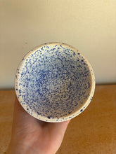 Load image into Gallery viewer, *FLAWED* Speckled Blue Bowl
