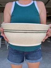 Load image into Gallery viewer, Green Drippy Mixing Bowl

