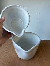 Load image into Gallery viewer, *Set of 2* Nesting White Pour Bowls
