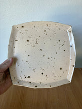 Load image into Gallery viewer, White Speckled Plate
