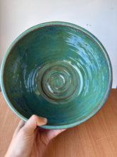 Load image into Gallery viewer, XL Sea Green Mixing Bowl
