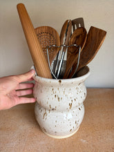 Load image into Gallery viewer, 8 Piece- Drippy River Birch Utensil Crock
