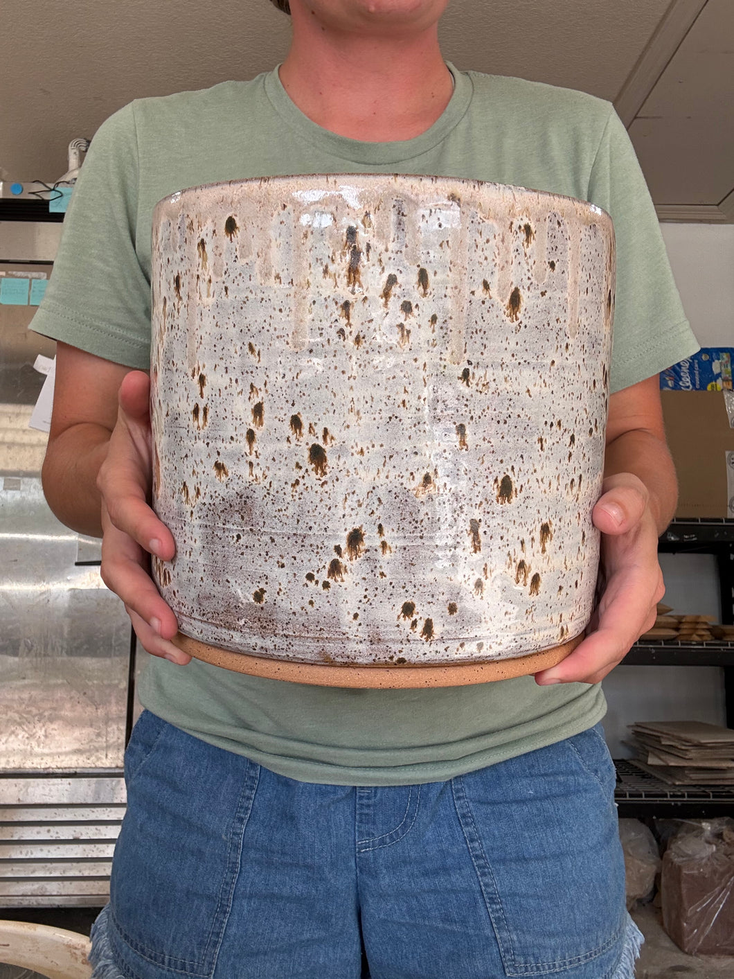 Drippy River Birch Planter