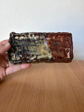 Load image into Gallery viewer, Rectangle Rust Trinket Tray
