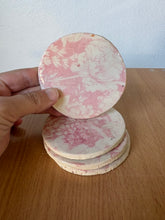 Load image into Gallery viewer, *Set of 4* Pink Floral Coasters
